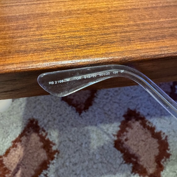 Rayban Meteor Transparent Sunglasses - Picture 3 of 3